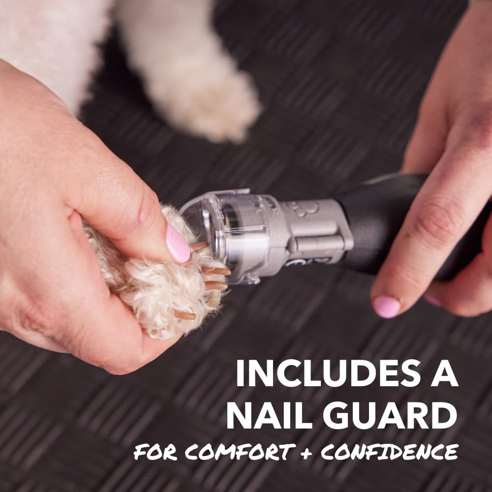 Dremel PawControl cable USB conectado que muestra recarga rápida y práctica