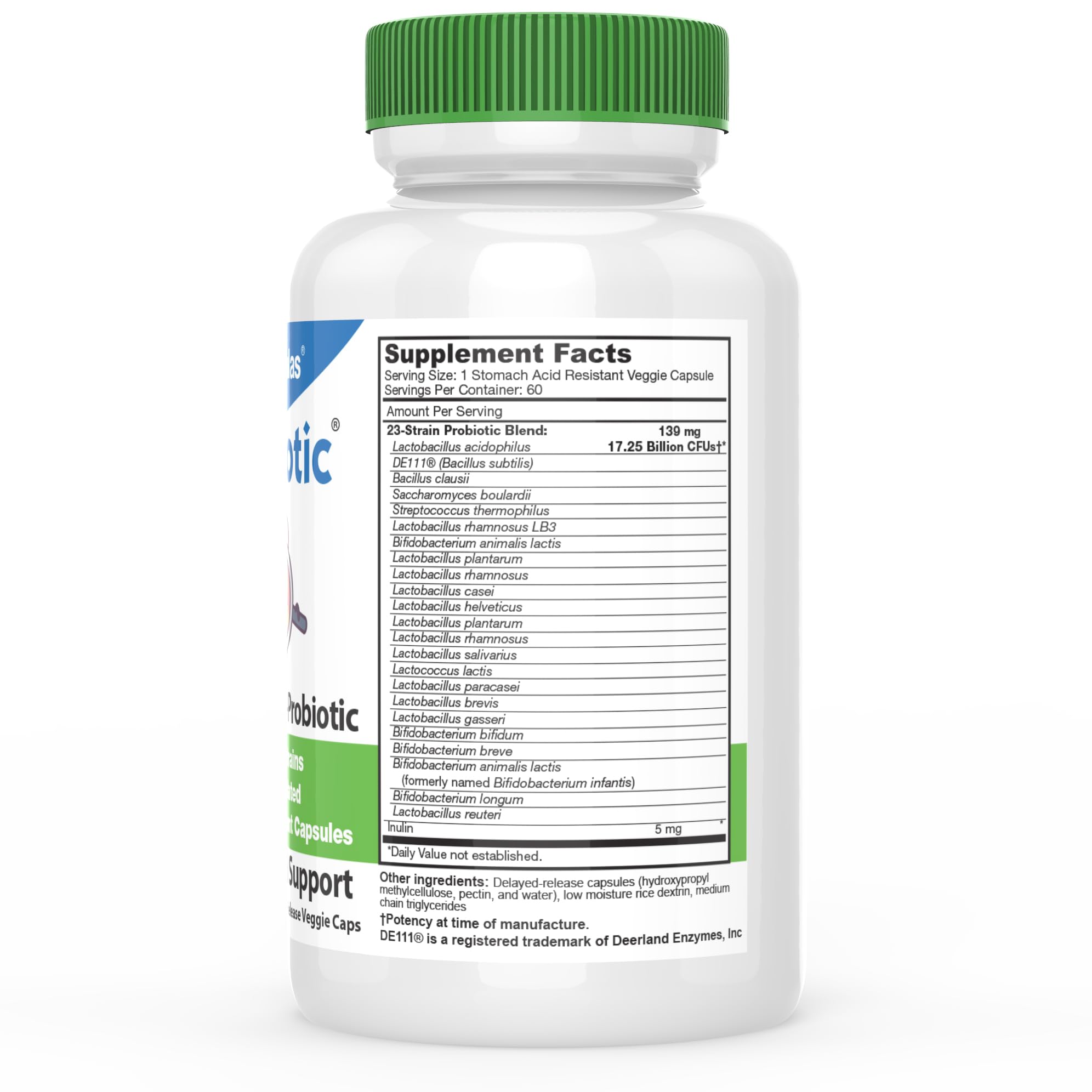 DrFormulas Nexabiotic cápsula en primer plano, fácil de tragar