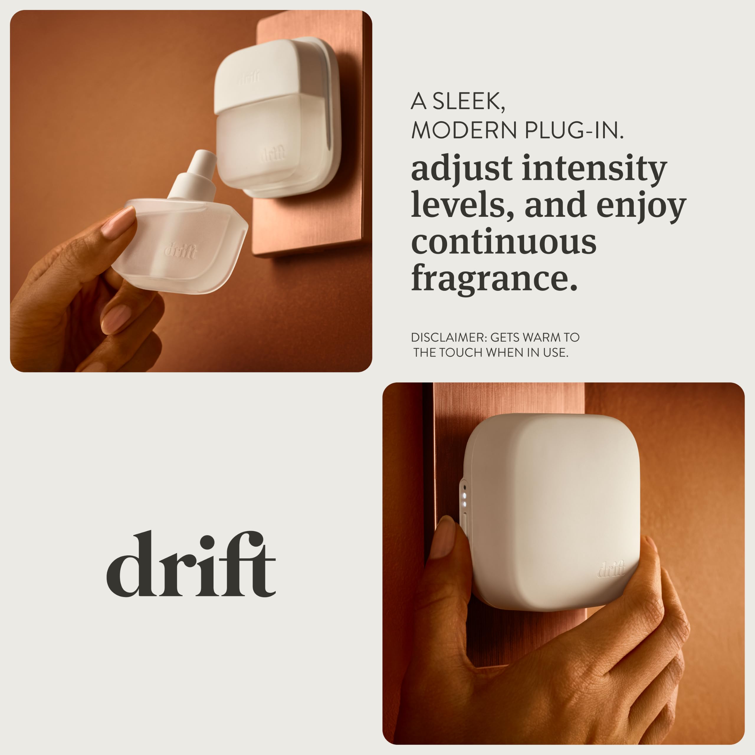 drift recambio en mano para comparar tamaño y facilidad de cambio
