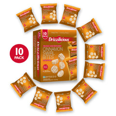 Drizzilicious primer plano textura crujiente con semillas visibles