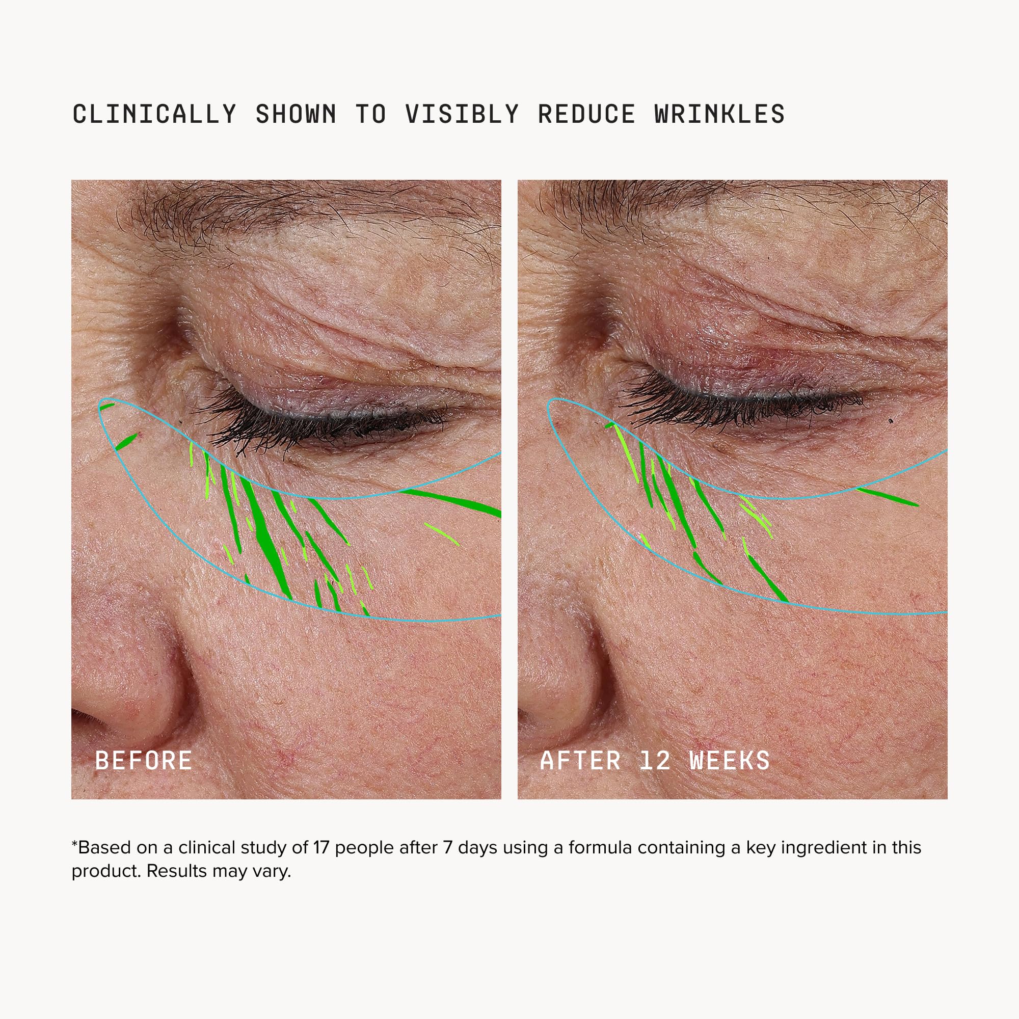 DRMTLGY aplicación del sérum en rostro, efecto lifting visible y cómodo