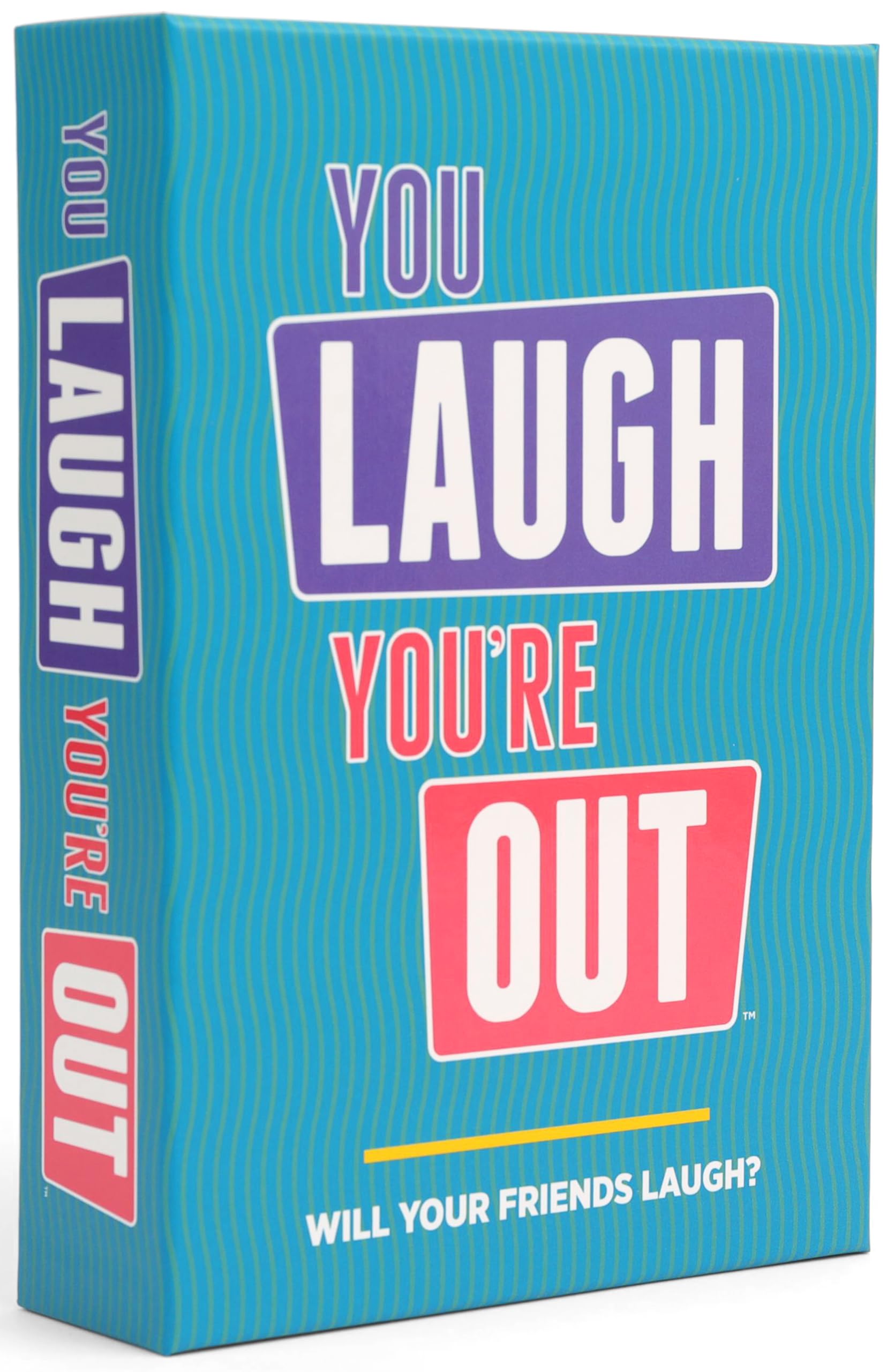 DSS Games caja frontal de You Laugh You're Out mostrando diseño y contenido