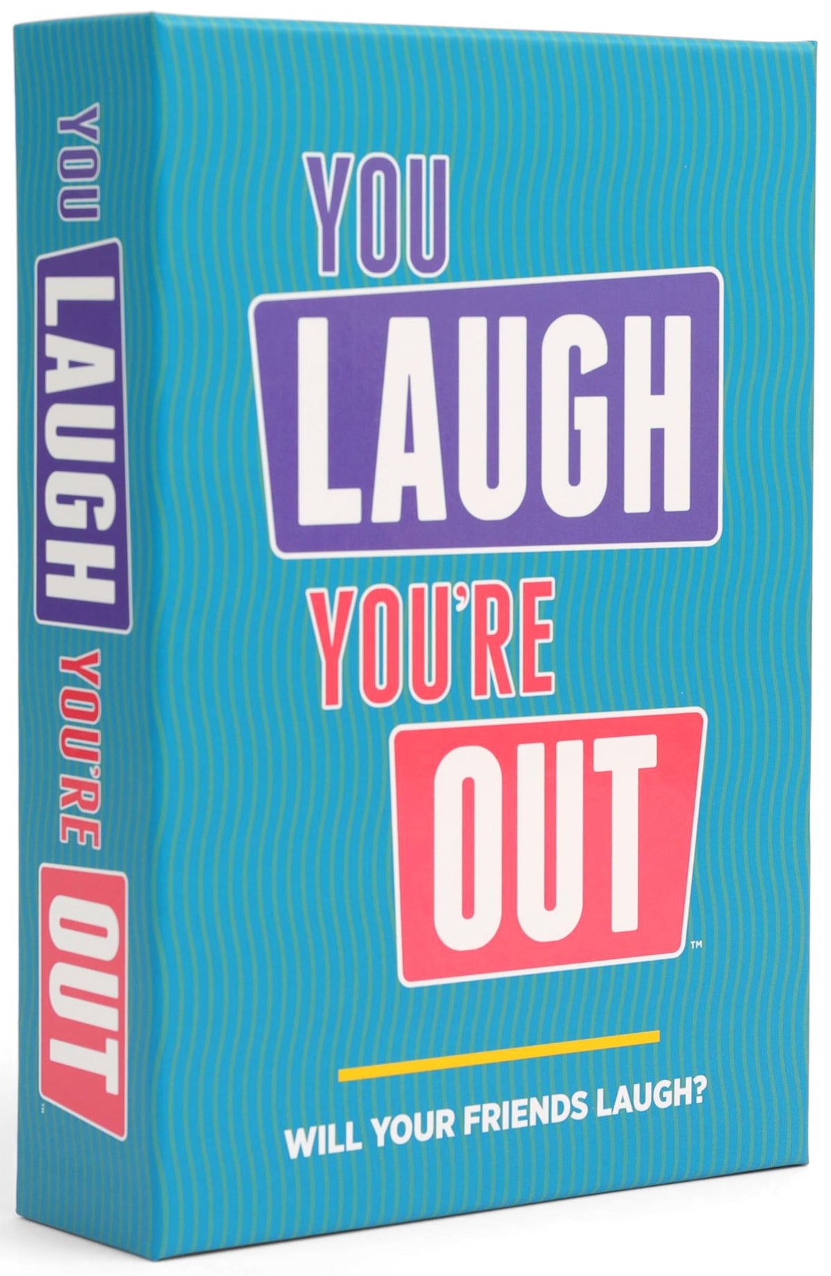 DSS Games caja frontal de You Laugh You're Out mostrando diseño y contenido