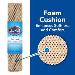 Duck Clorox primer plano de textura acolchada que aporta confort