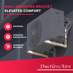 DuctlessAire primer plano del amortiguador que reduce vibraciones