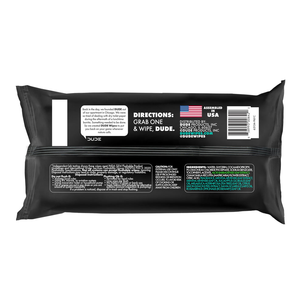 DUDE Wipes caja de 288 unidades ideal para abastecimiento doméstico