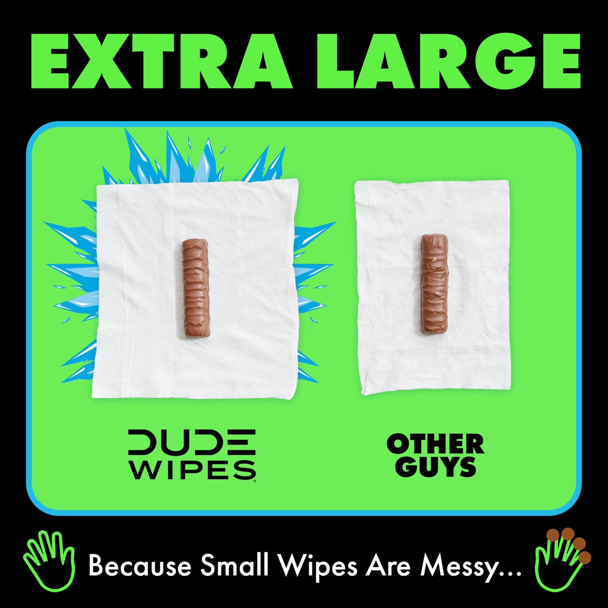 DUDE Wipes uso en baño estilo de vida, sensación refrescante tras limpieza