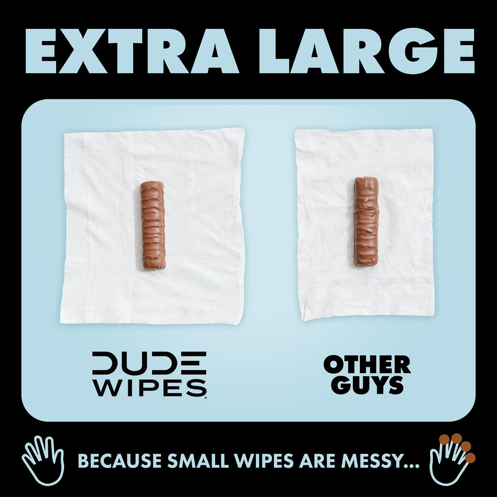 DUDE Wipes etiqueta de ingredientes destacando hamamelis 25% y aloe vera