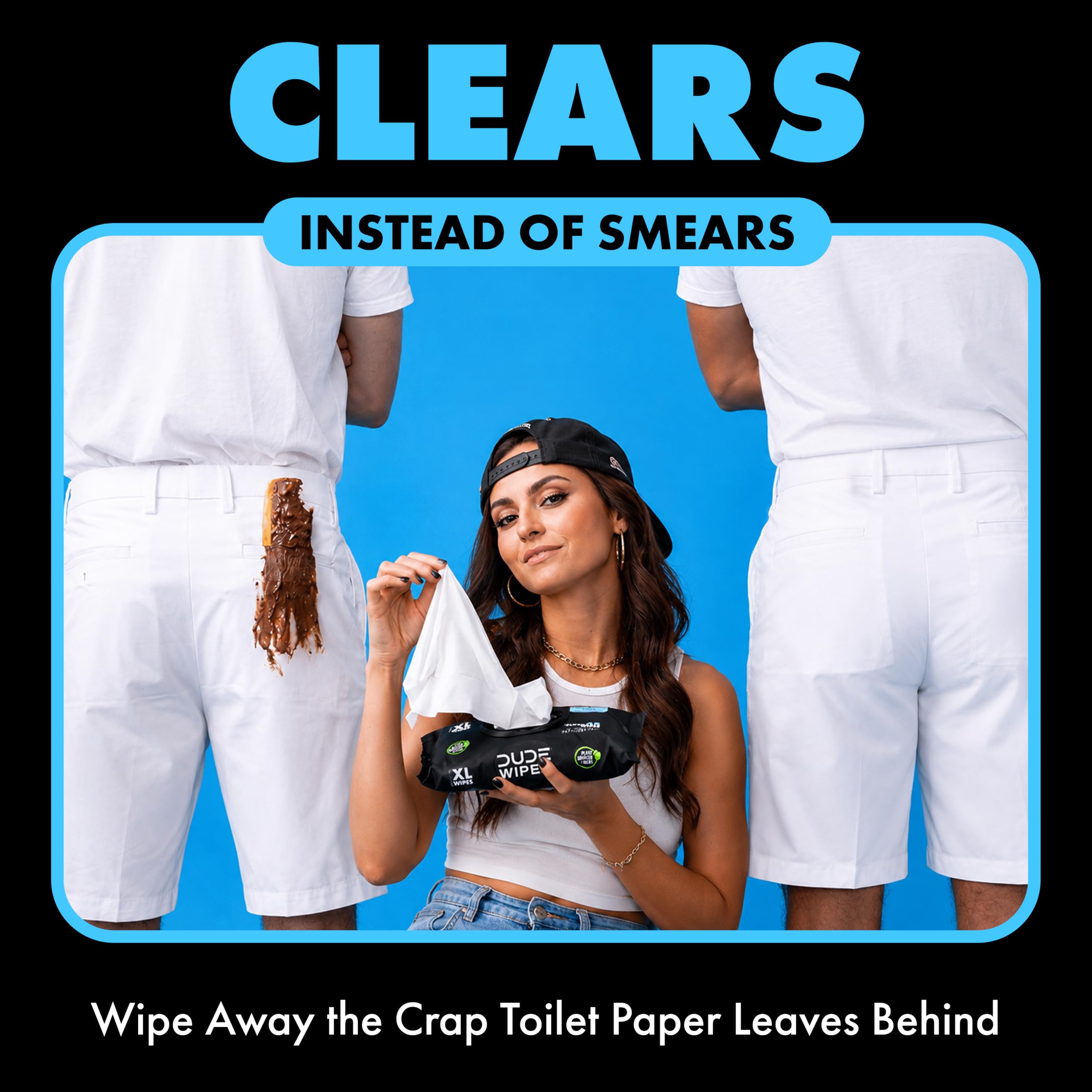 DUDE Wipes paquete de viaje menta ideal para llevar y refrescar