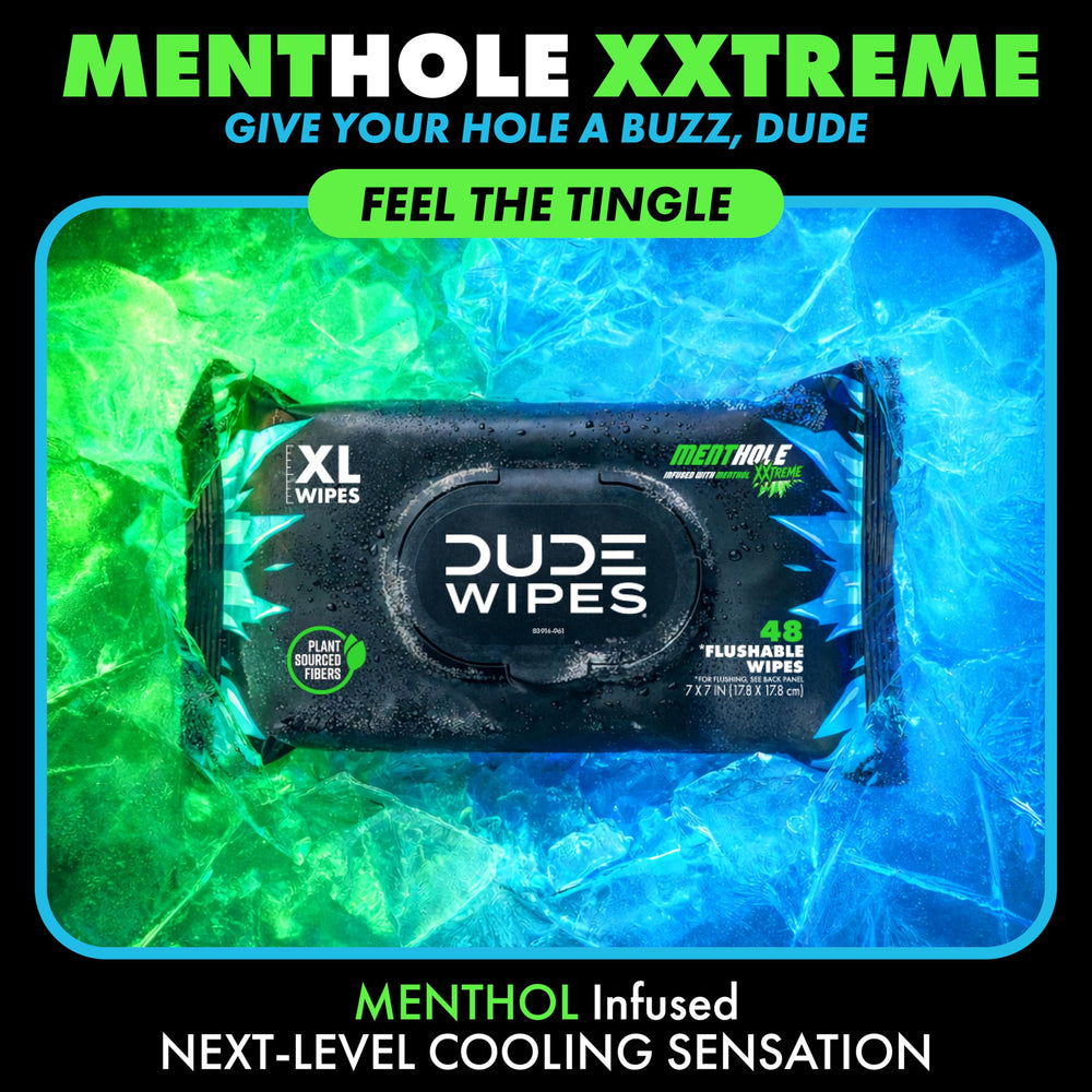 DUDE Wipes textura de toallita húmeda 94% agua, limpieza suave y efectiva