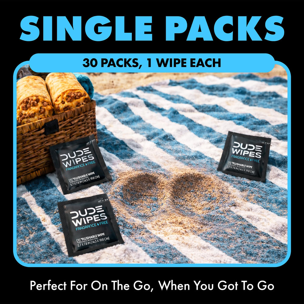 DUDE Wipes toallita textura en primer plano para limpieza suave