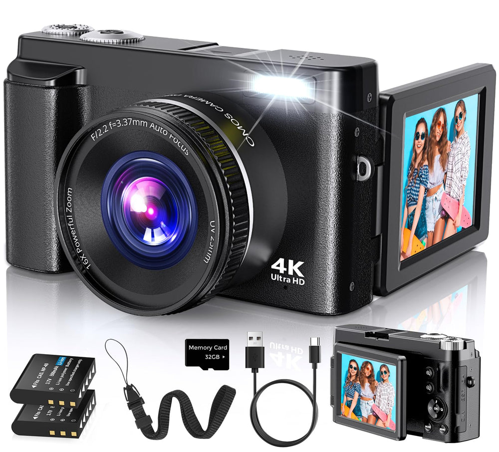 Duluvulu vista frontal de la cámara 4K mostrando diseño compacto y accesibilidad