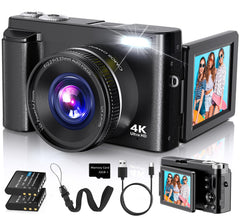 Duluvulu vista frontal de la cámara 4K mostrando diseño compacto y accesibilidad