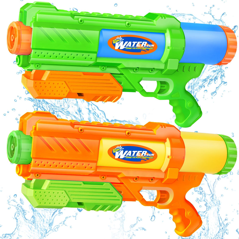 DUNEMEI pistola de agua frontal mostrando diseño robusto y capacidad alta