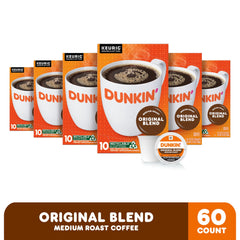 Dunkin' primer plano de cápsula destacando sello y frescura