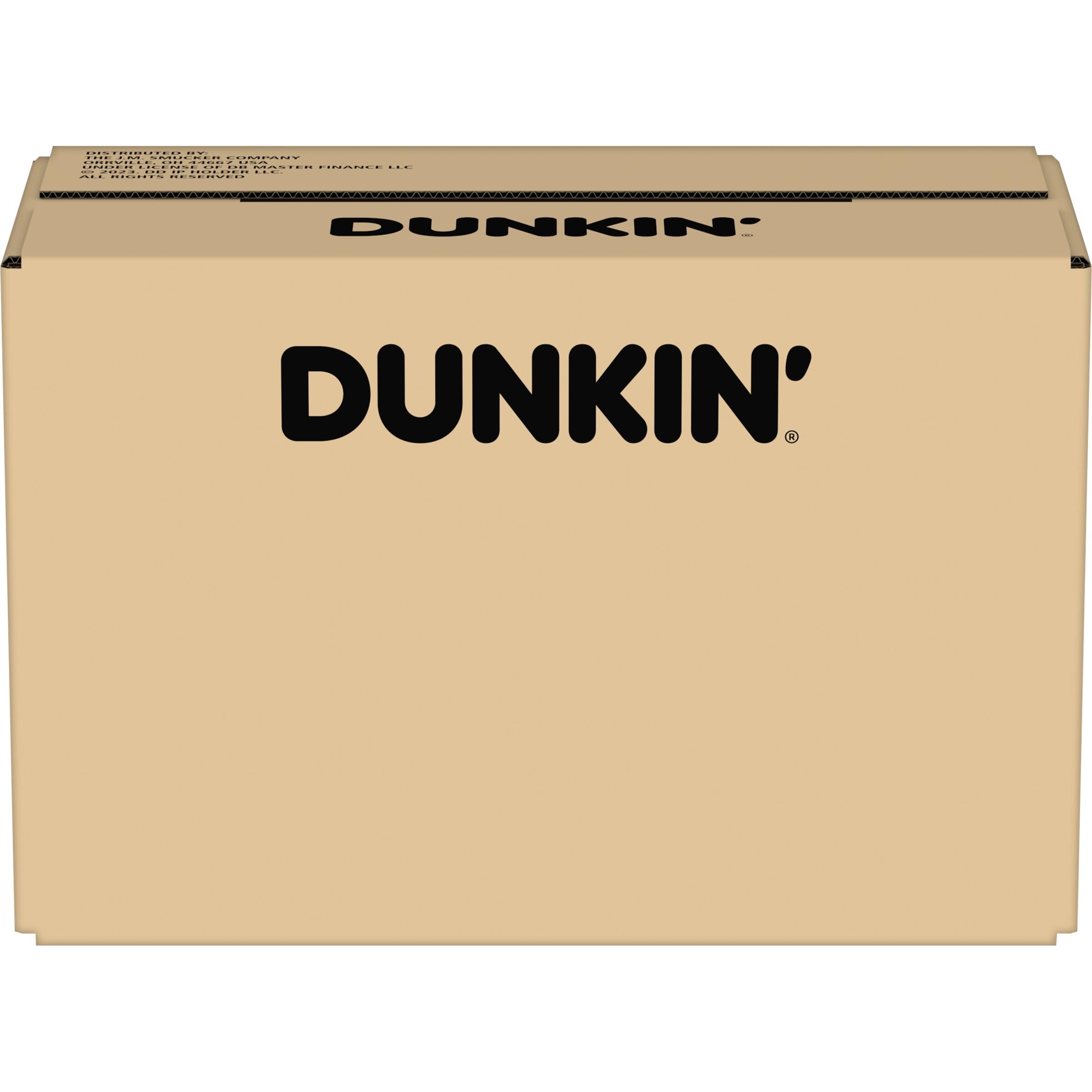 Dunkin’ detalle de espuma en taza que muestra resultado cremoso