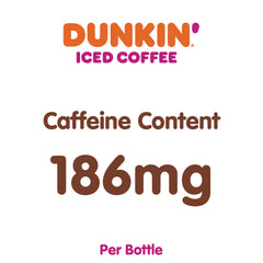 Dunkin' detalle de etiqueta con información nutricional visible y confianza en la marca