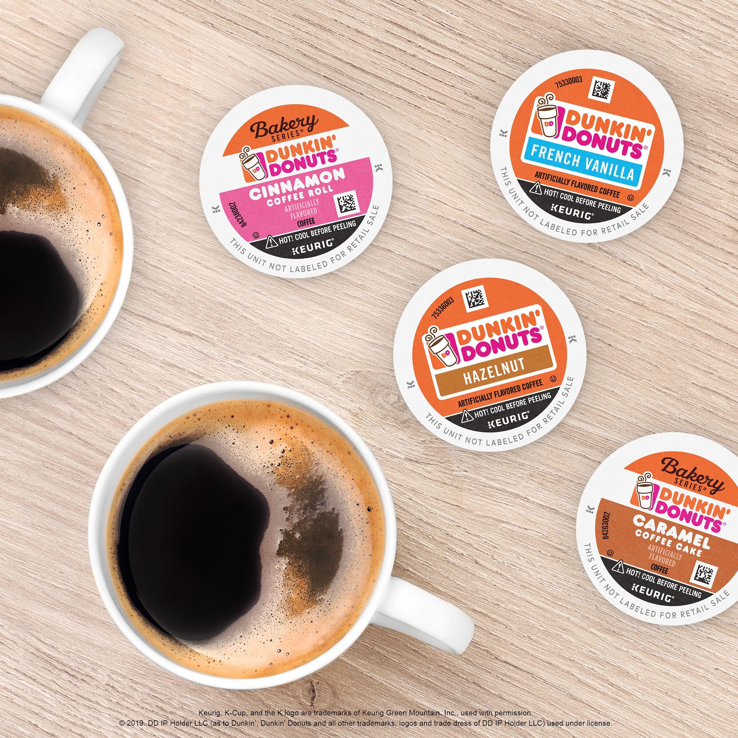 Dunkin' etiqueta con información que ayuda a elegir correctamente