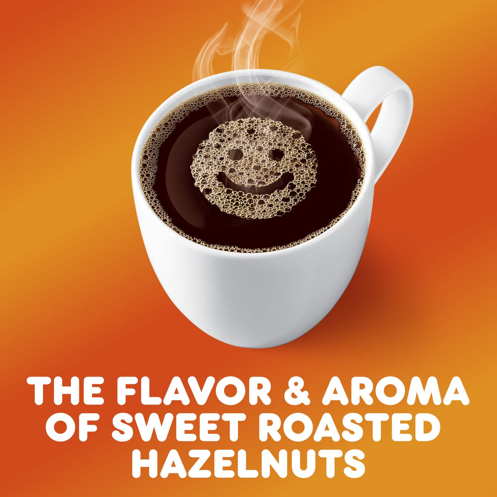 Dunkin' taza siendo servida que resalta sabor consistente