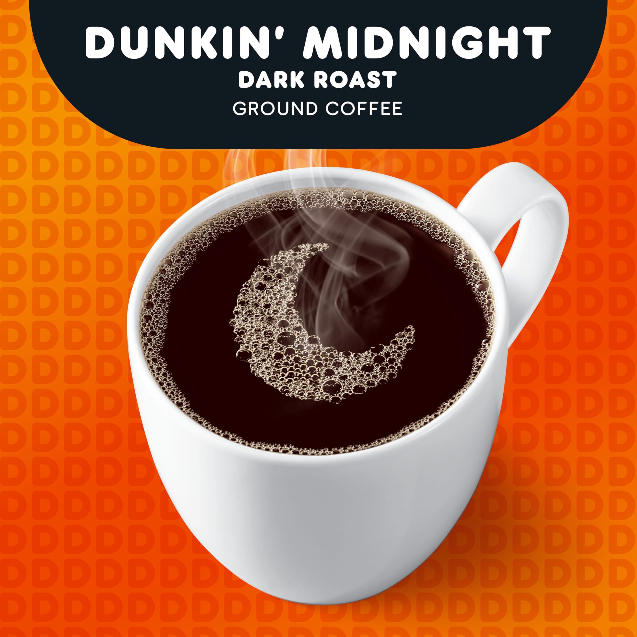 Dunkin' desayuno en casa con taza mostrando placer cotidiano