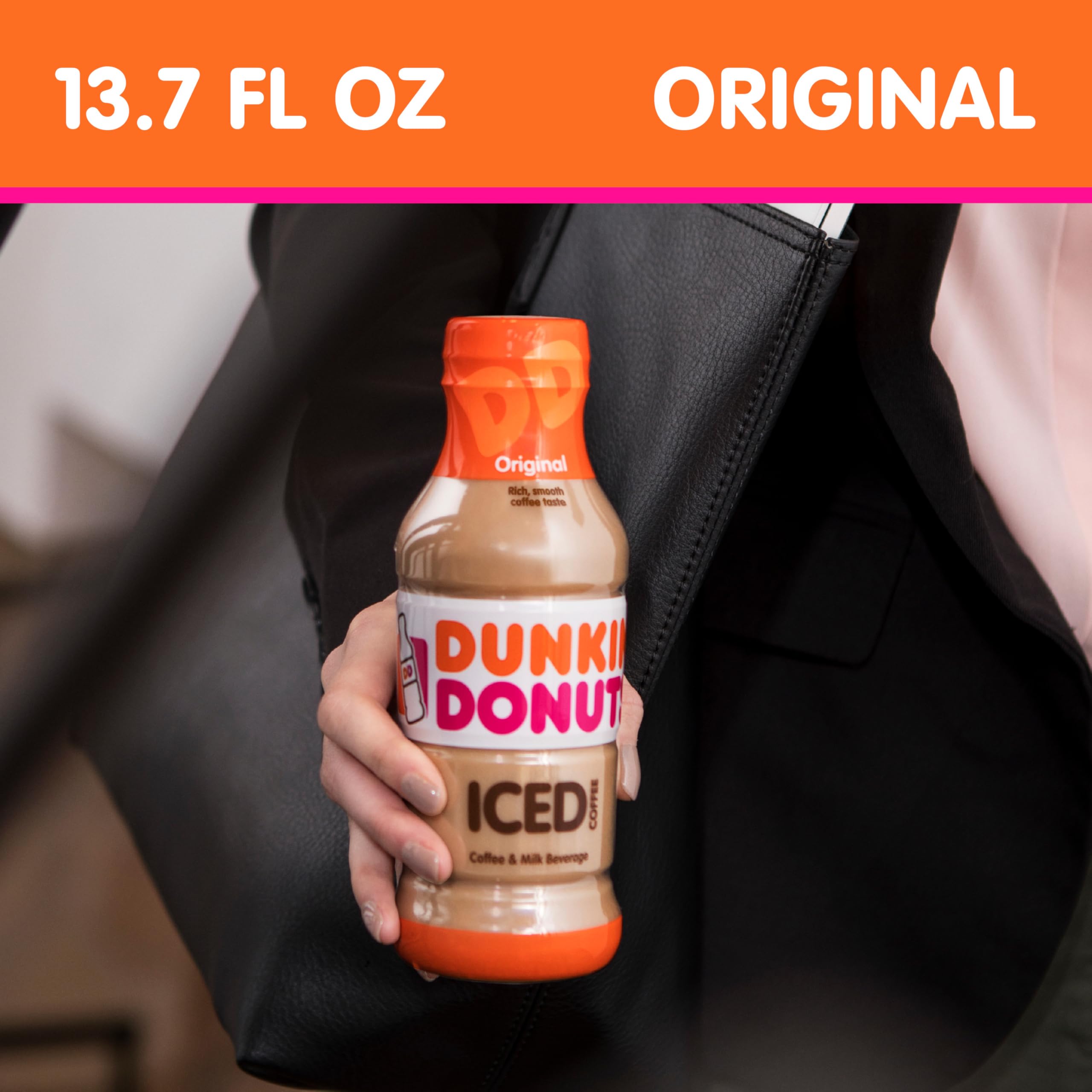 Dunkin' pack de 12 botellas ideal para almacenaje y uso frecuente