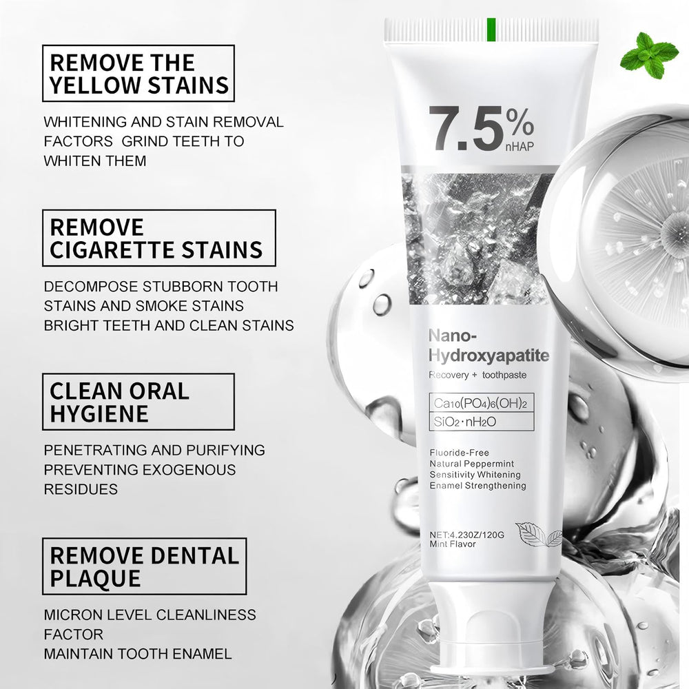 DUOYINTL textura de la crema en primer plano mostrando suavidad para dientes sensibles