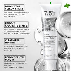 DUOYINTL textura de la crema en primer plano mostrando suavidad para dientes sensibles
