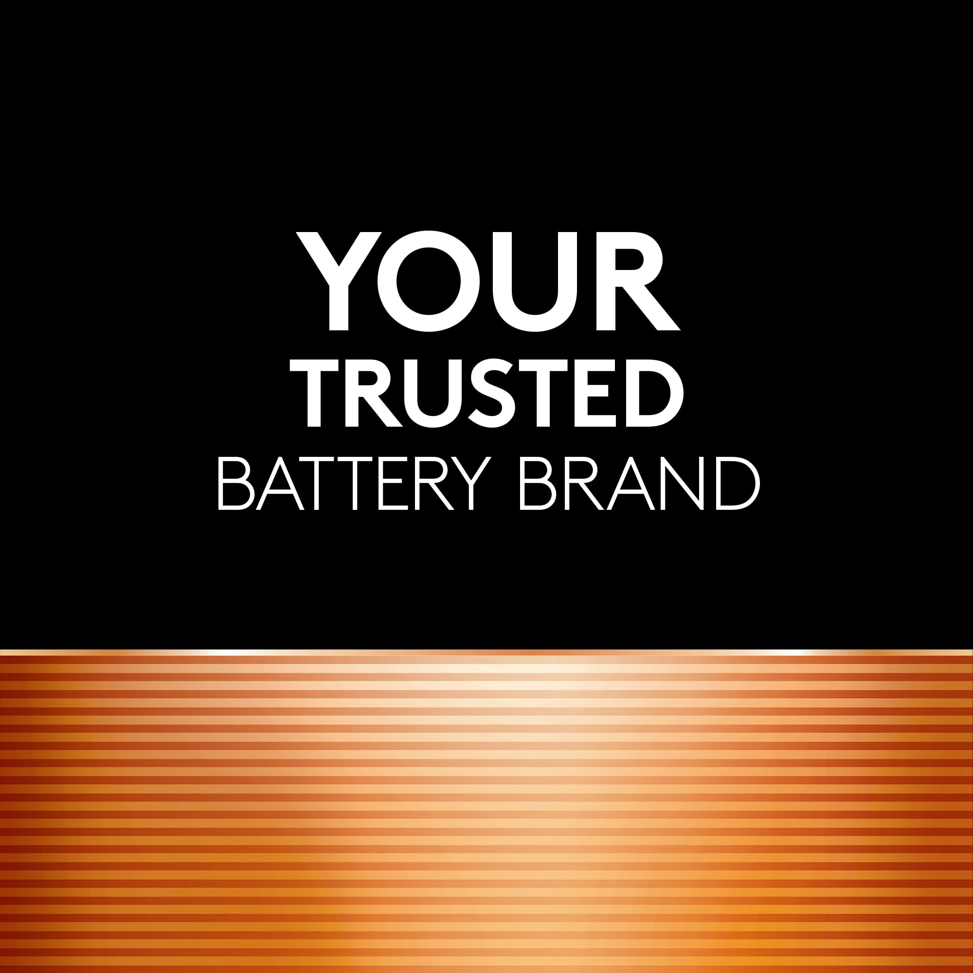 Comparación de tamaño D con objeto cotidiano para Duracell Coppertop D, referencia clara