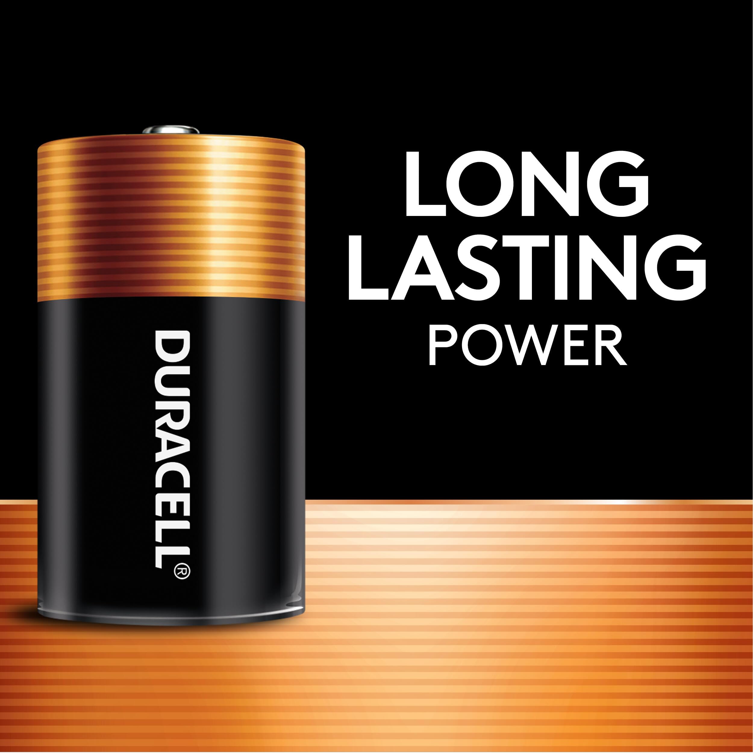 Detalle del revestimiento cobre de Duracell Coppertop D que mejora la conductividad