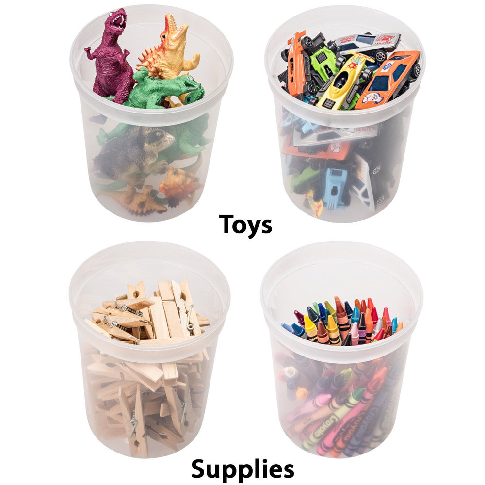DuraHome containers organizing pantry demonstrating neat storage and quick identification