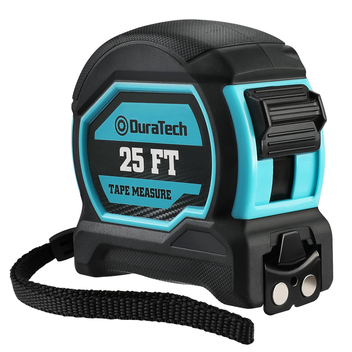 DURATECH vista frontal mostrando marcas legibles y diseño resistente