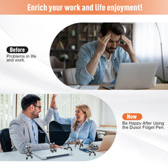 Dusor piezas fidget ensambladas en forma de espada para creatividad y distracción
