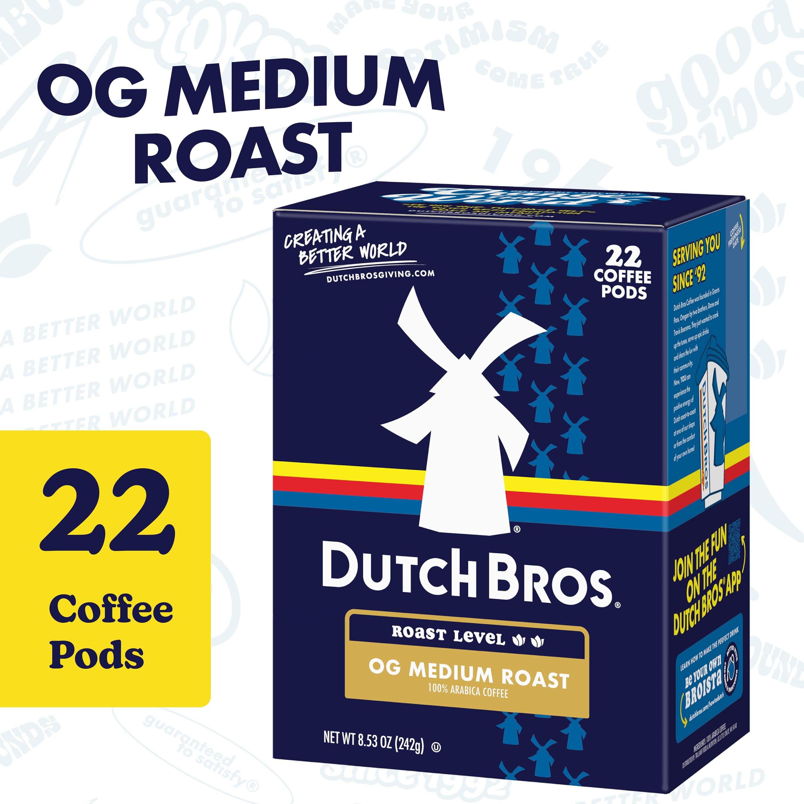 Dutch Bros cápsula detalle de superficie conservando frescura