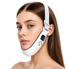 Dyews V-Face frontal del dispositivo mostrando diseño ergonómico y beneficio de ajuste cómodo