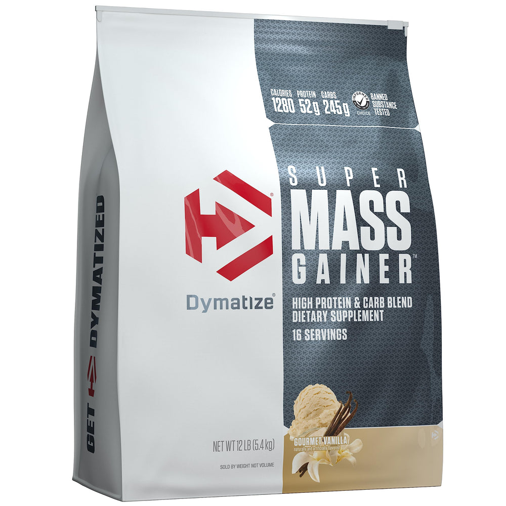 Dymatize envase frontal mostrando información clave y conveniencia