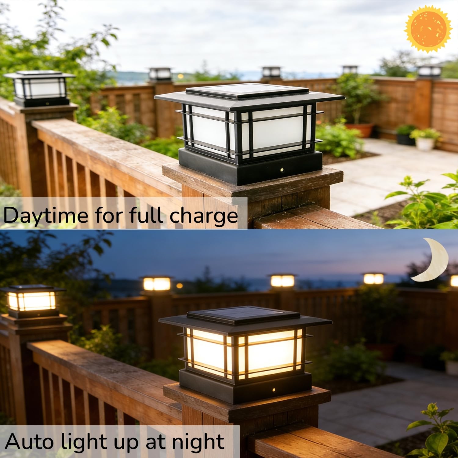 Dynaming luces LED encendidas en valla mejoran visibilidad nocturna