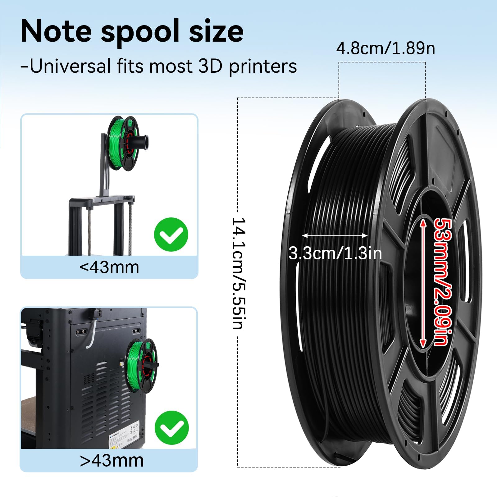 Dynta filamento montado en Creality Ender-3 V3, compatibilidad y facilidad