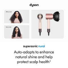 Dyson Supersonic Nural cápsula transparente que revela tecnología interna