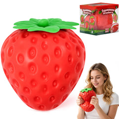 dZbGift fresa jumbo frente con empaque atractivo para regalo