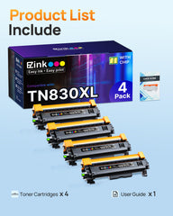 E-Z Ink cartucho instalado en impresora Brother, instalación rápida y sin errores