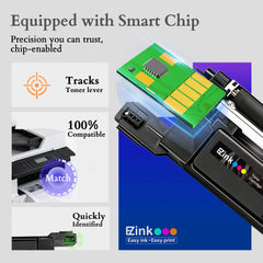 E-Z Ink cartucho negro TN229XL instalado en la unidad de tambor correctamente