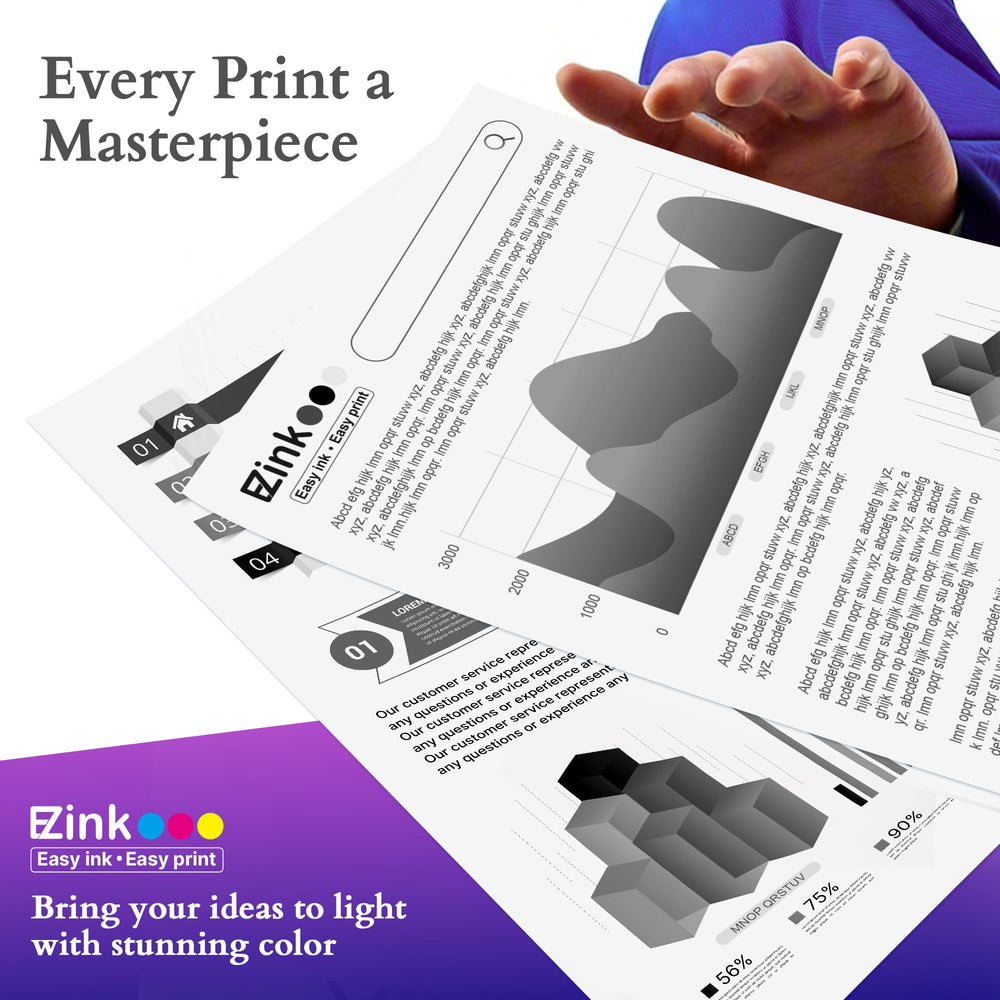 E-Z Ink cartucho TN760 junto a regla para ver escala y tamaño