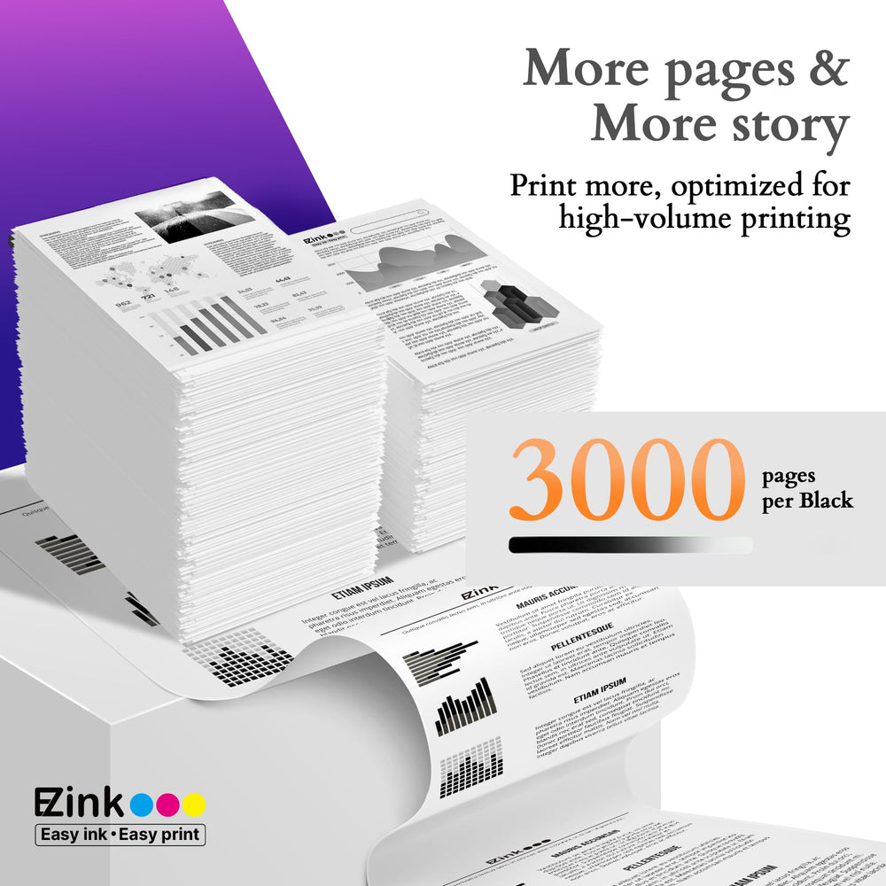 E-Z Ink primer plano del tóner mostrando textura fina y calidad