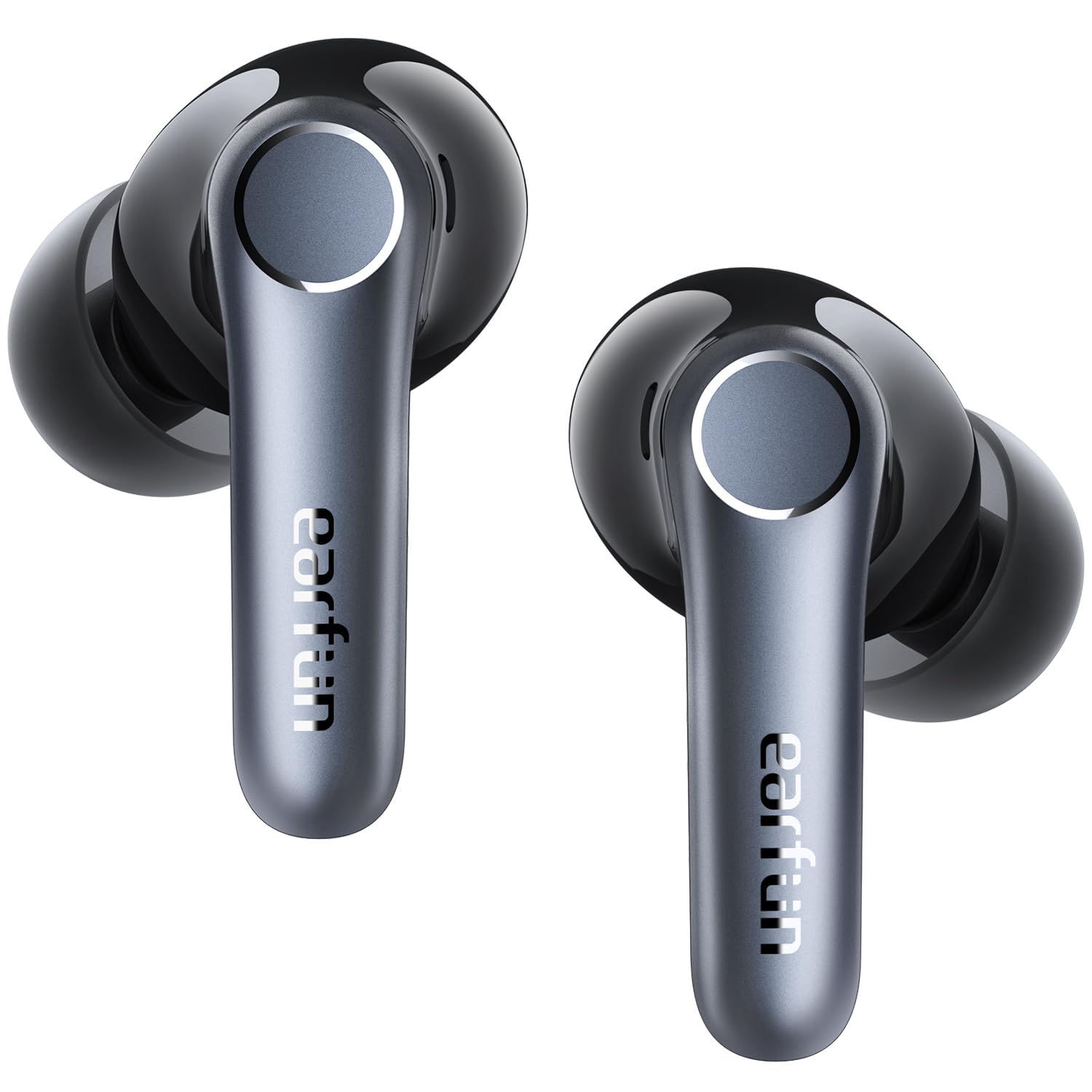EarFun Air Pro 4 frontal con estuche abierto mostrando diseño y comodidad