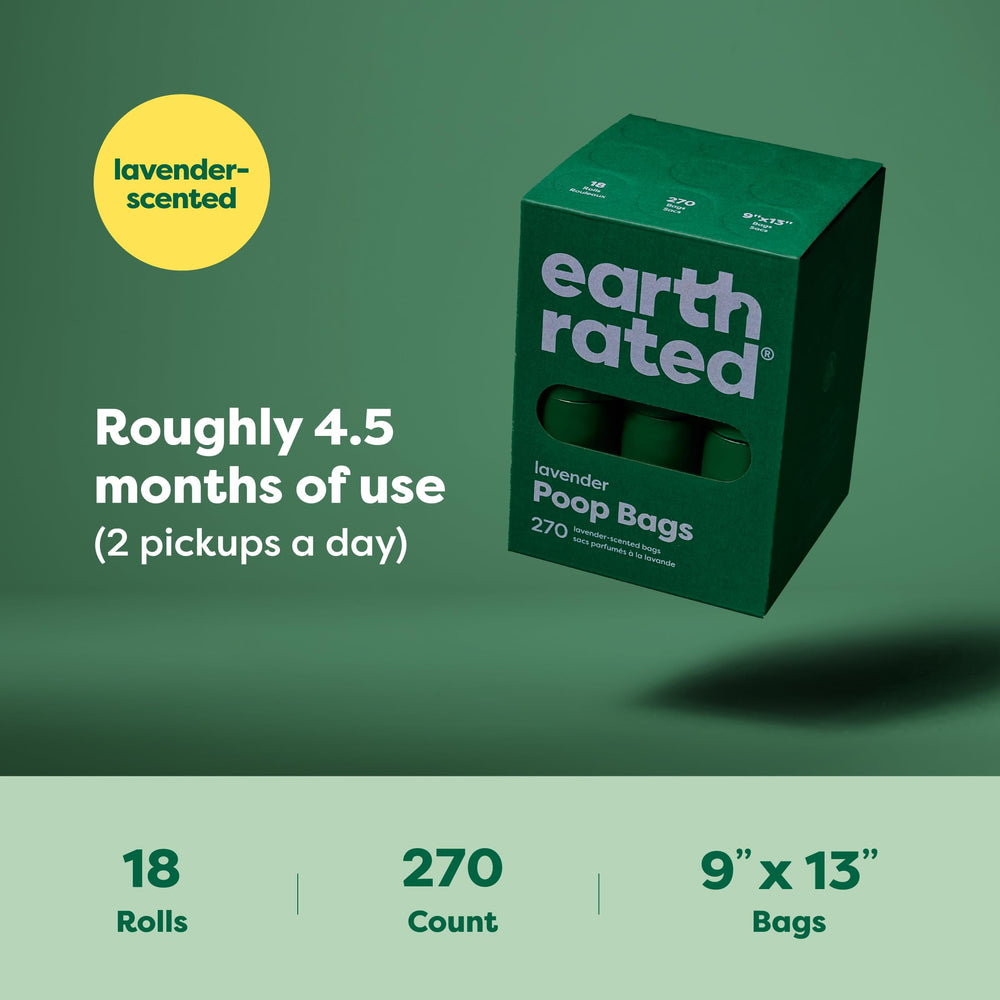 Earth Rated empaque que destaca contenido reciclado y compromiso sostenible