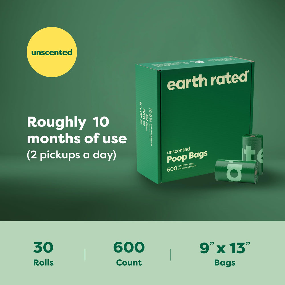 Earth Rated rollos guardados en armario, almacenamiento ordenado y práctico
