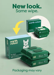 Earth Rated primer plano de la textura de la toallita que atrapa suciedad