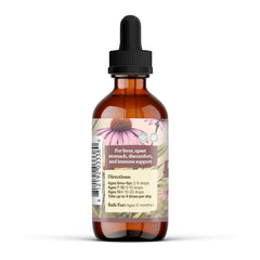Earthley Wellness etiqueta con lista de ingredientes orgánicos visible y transparente