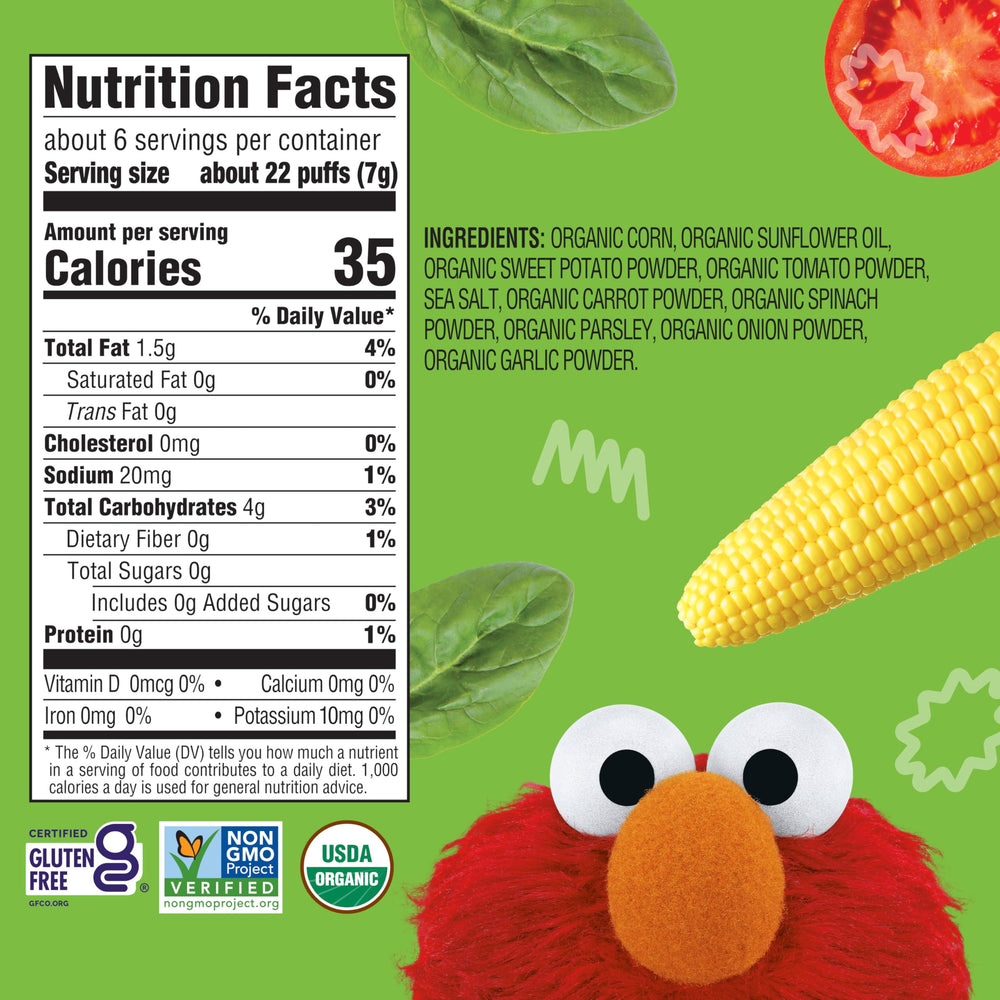 Earth's Best snack en lonchera infantil ideal para guardería y salidas