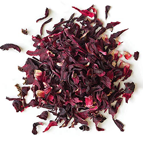 EarthWise Aromatics paquete frontal mostrando flor de Jamaica orgánica y facilidad de uso